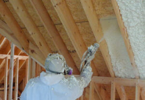 Central Michigan Attic Insulation with Spray Foam